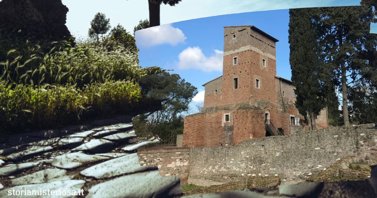 Storia Misteriosa - L'Appia Antica con il Casale di Santa Maria Nova