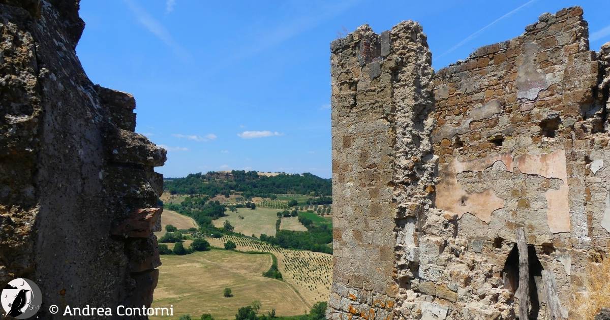 Storia Misteriosa - Veduta del paesaggio dal Borgo Fantasma di Celleno