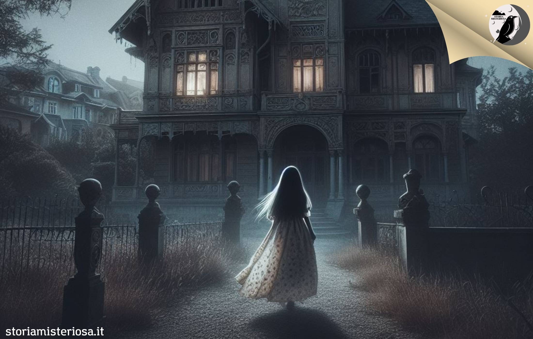 Il fantasma di Lauretta Romano nella Villa Aurora di Tuglie