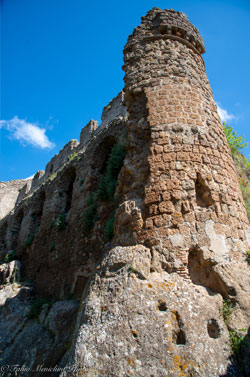 Il borgo abbandonato di Monterano Vecchia - foto di Fabio Menichini