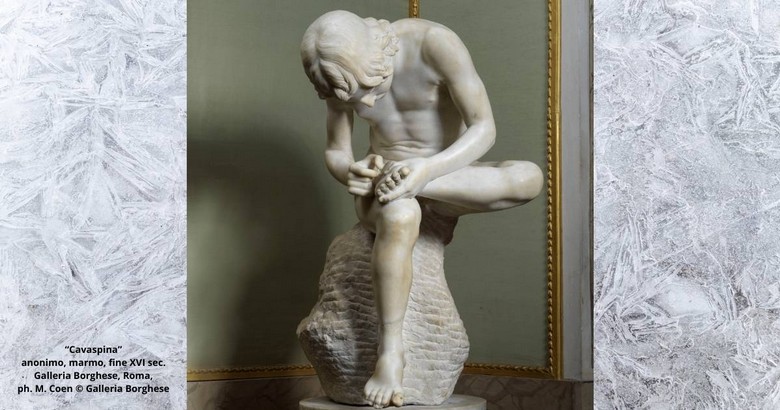 "Cavaspina", marmo di fine XVI secolo. Galleria Borghese di Rom