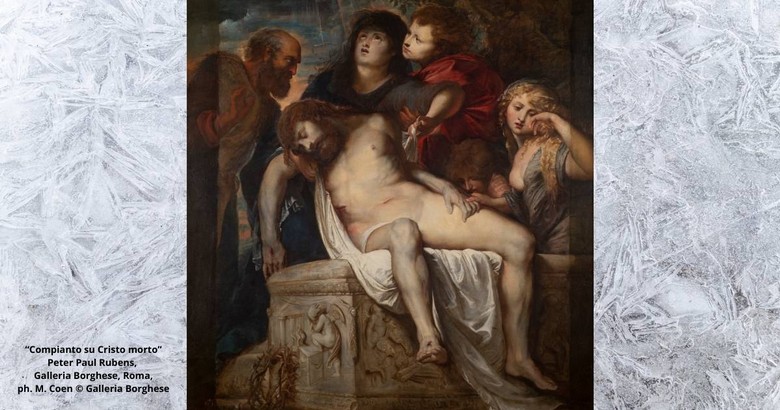 "Compianto su Cristo morto" di Peter Paul Rubens. Galleria Borghese di Roma